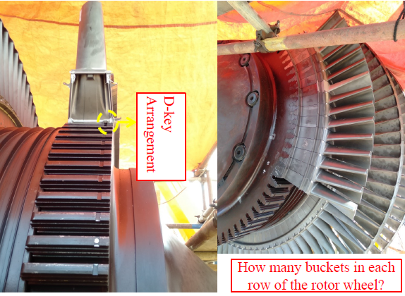 Gas Turbine Bellmouth IGVs Dismantling