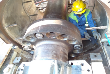 Turbine Rotor, Compressor Rotor Coupling Engagement Installation