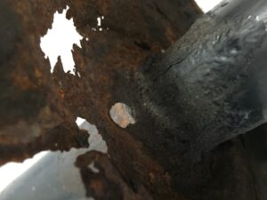 Selective leaching Corrosion
